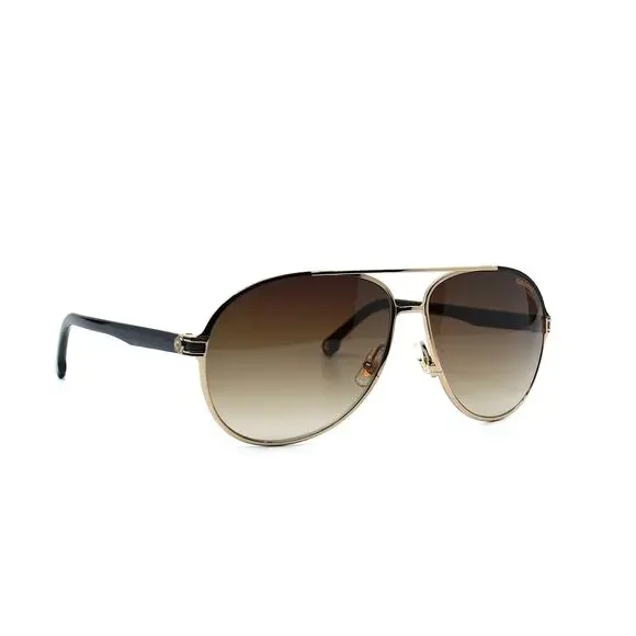 BRAND NEW CARRERA 1051/S GOLD BROWN AVIATOR UNISEX SUNGLASSES - Picture 3 of 9